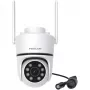 Telecamera di sorveglianza IP Foscam PD5 bianco 1080p wireless con visione notturna