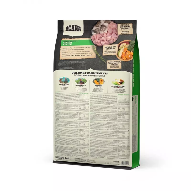 ACANA Senior - Crocchette per cani - 11,4 kg