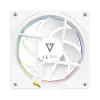 Ventola per case MODECOM VOLCANO LOOP 120 ARGB bianco – 120 mm, illuminazione ARGB, supporto PWM, 400–1400 giri/min