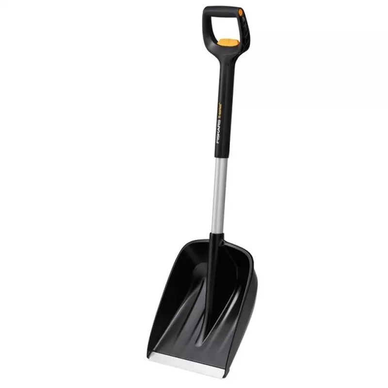 Fiskars pala da neve per auto con manico telescopico X-SERIES
