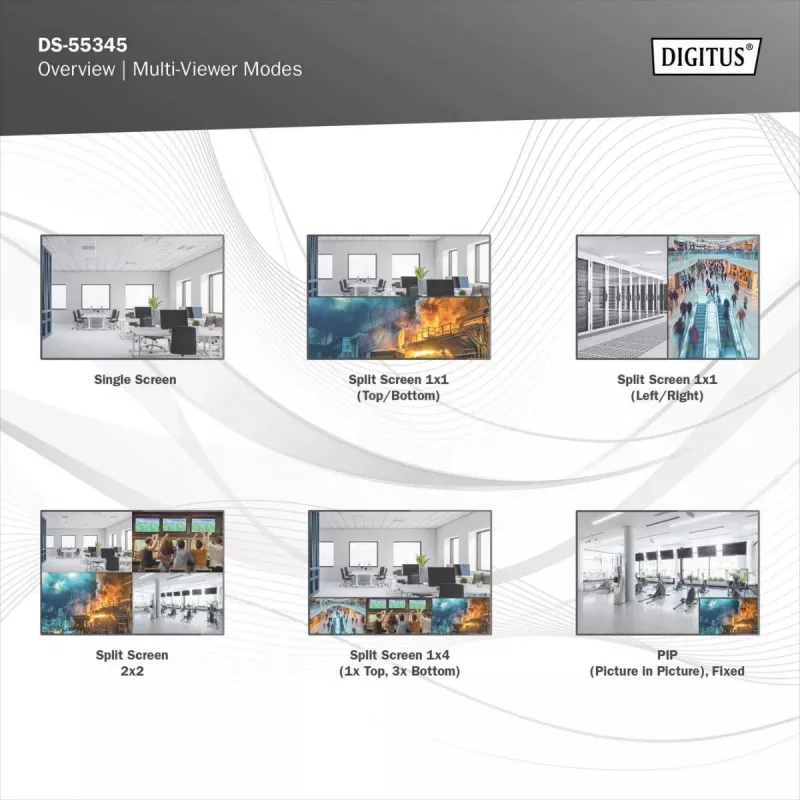 Matrice switch HDMI DS-55345