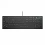 CHERRY AK-C8112 Medical USB QWERTZ tedesco nero bianco tastiera full-size