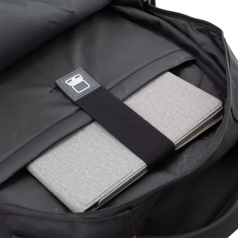 Zaino White Shark VOYAGER GBP-012 — nero, design resistente e idrorepellente