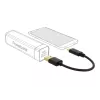 Cavo di ricarica USB DeLOCK Type-A su USB Type-C 15 cm nero