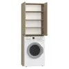 Armadietto a parete bagno top e shop POLA DD SONOMA, struttura rovere, a parete, 4 ripiani