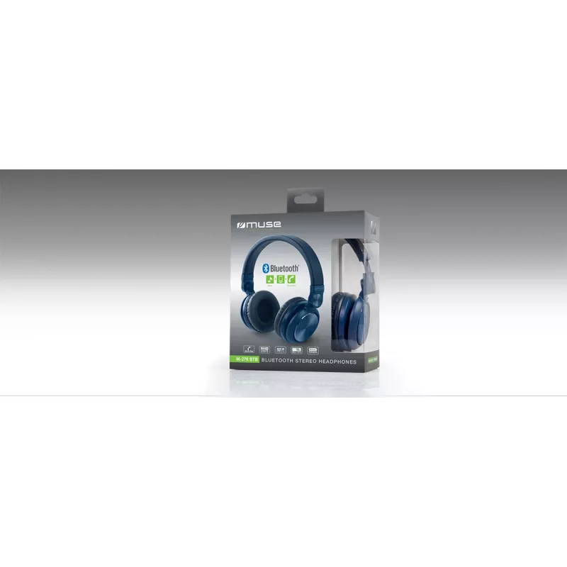 Muse | M-276BTB | wireless | on-ear | microfono | wireless | blu