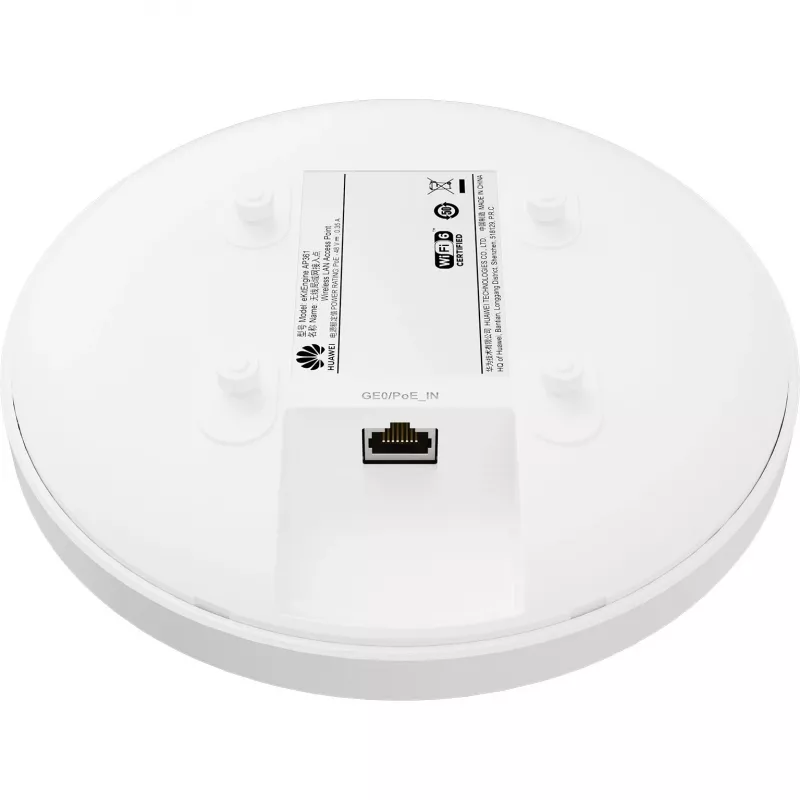Huawei AP361 - Access point - Wi-Fi 6 - 2,4 GHz, 5 GHz - montaggio a parete/soffitto/guida DIN possibile (50086871)