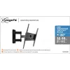 Vogels | Supporto da parete | MA3040-A1 | Full motion | 32-65 | Portata massima 25 kg | Nero