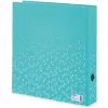 Raccoglitore ad anelli HERMA Color A4 turchese anelli a D cartone 1 pz.