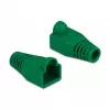 Scarico di trazione per connettori RJ45 DeLOCK 86726 verde 20 pz.