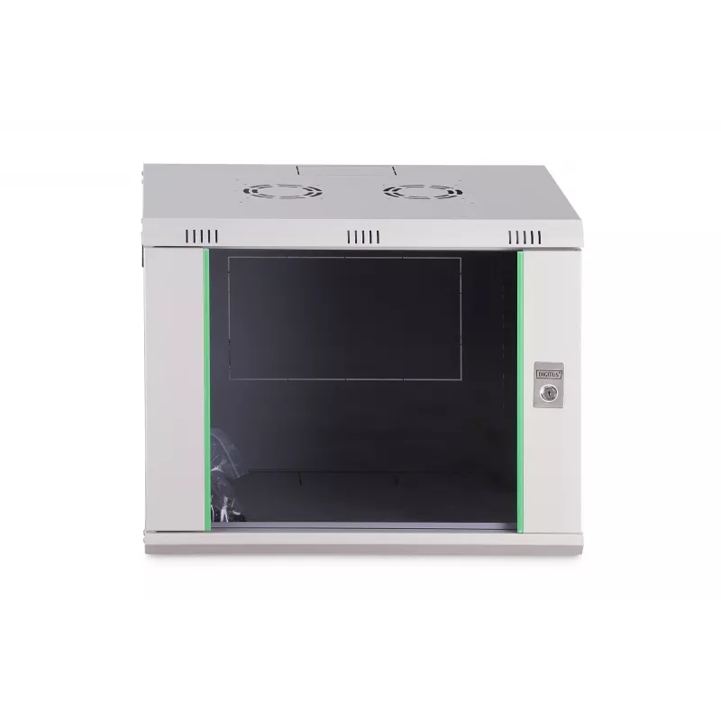 Case rack 9U da parete DIGITUS Dynamic-N DN-37104, 600 x 450 mm, IP20, serratura a chiave, smontato