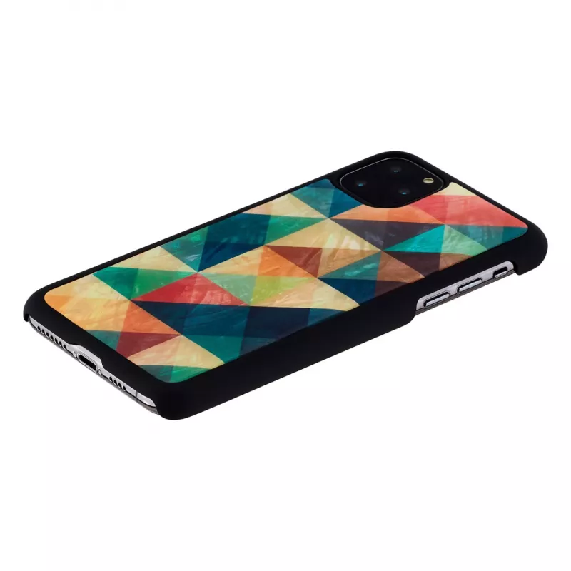Custodia per smartphone iKins per iPhone 11 Pro Max — Mosaic nero custodia protettiva