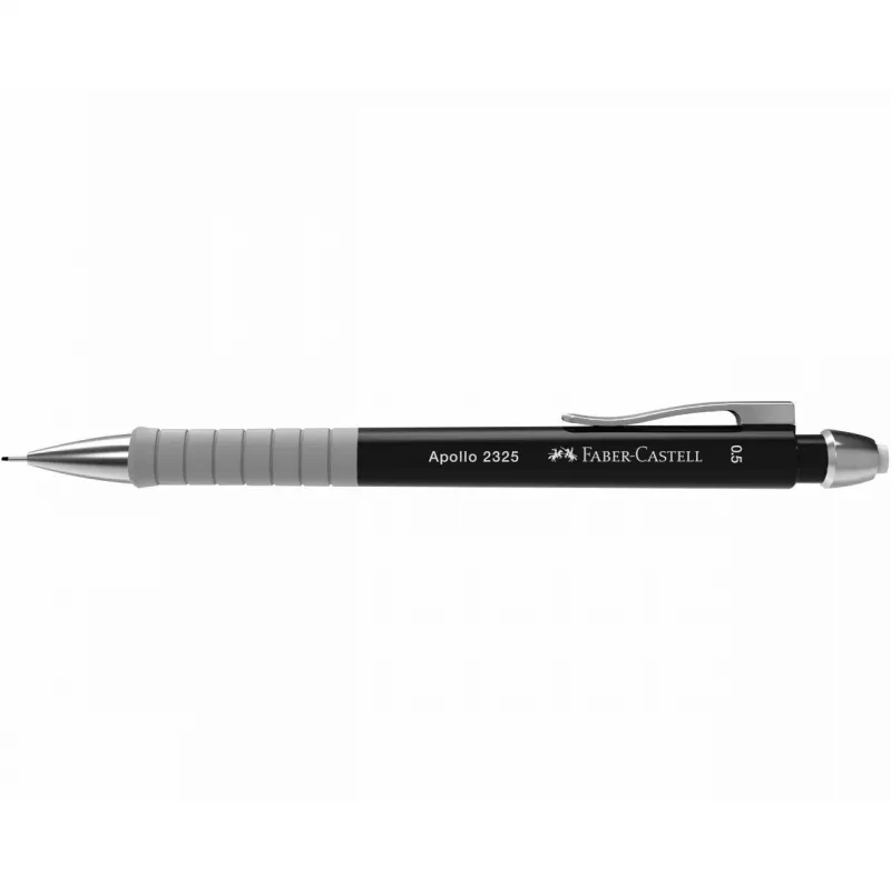 Matita meccanica Faber-Castell 232504 0,5 mm, punta tonda, nero/grigio, 1 pz.