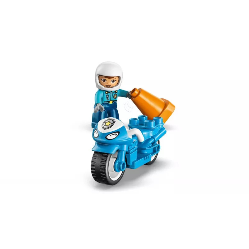 LEGO DUPLO 10471 Moto della polizia blu