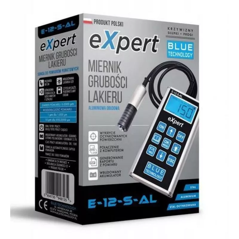 Misuratore di spessore dello strato E-12-S-AL (eXpert)