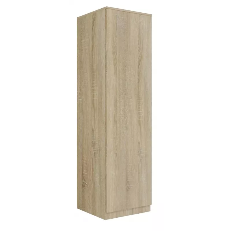 Armadio Topeshop SD-50 SON KPL 5 ripiani 1 anta rovere