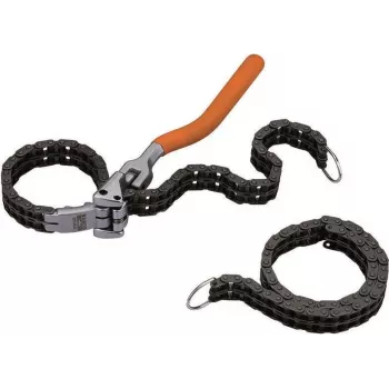 Bahco BE64520 chiave per filtro olio a catena, 60-160 mm