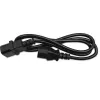 Prolunga elettrica QOLTEC 50459 IEC C13 a C14 1,5 m