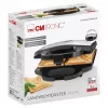 Sandwich maker Clatronic ST 3778 750 W nero, acciaio inox