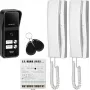 Citofono ORNO OR-DOM-BA-936ZD/W 2 fili/2 famiglie