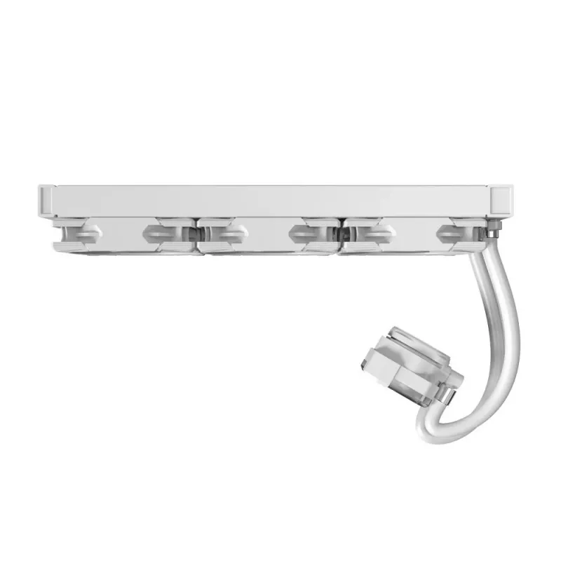 Raffreddamento a liquido Montech HyperFlow Silent AiO - 360 mm, bianco