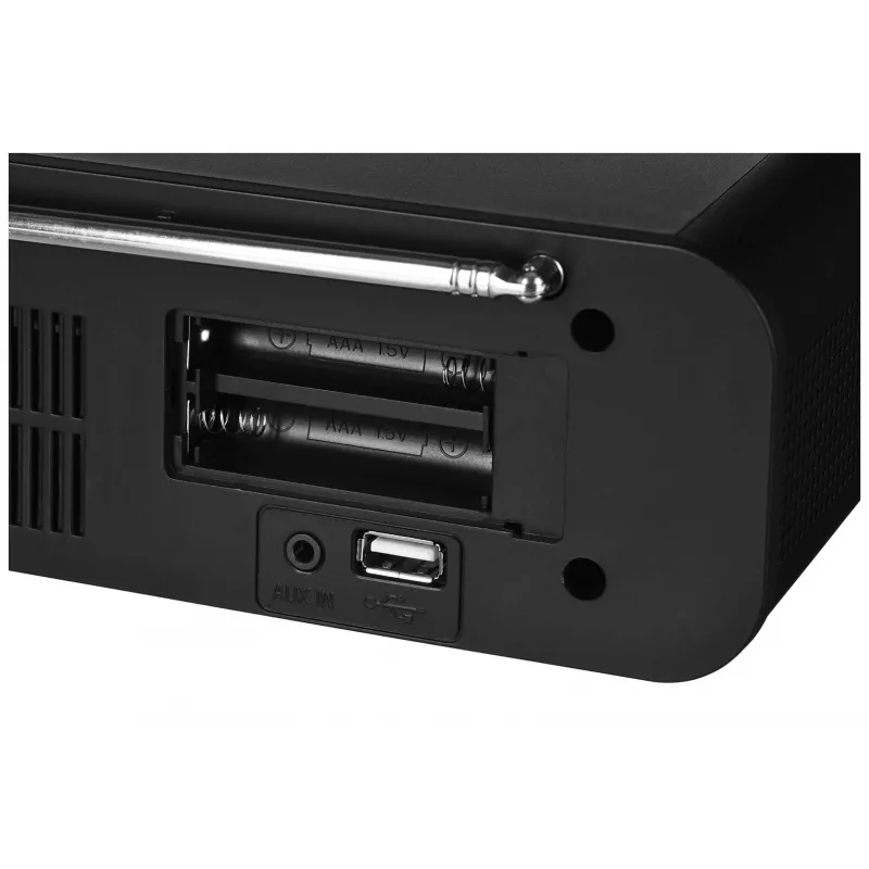 Sveglia con radio, allarme e caricabatterie wireless Adler AD 1192B