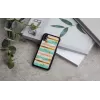 iKins Pop Mint custodia per iPhone XS/X, nera
