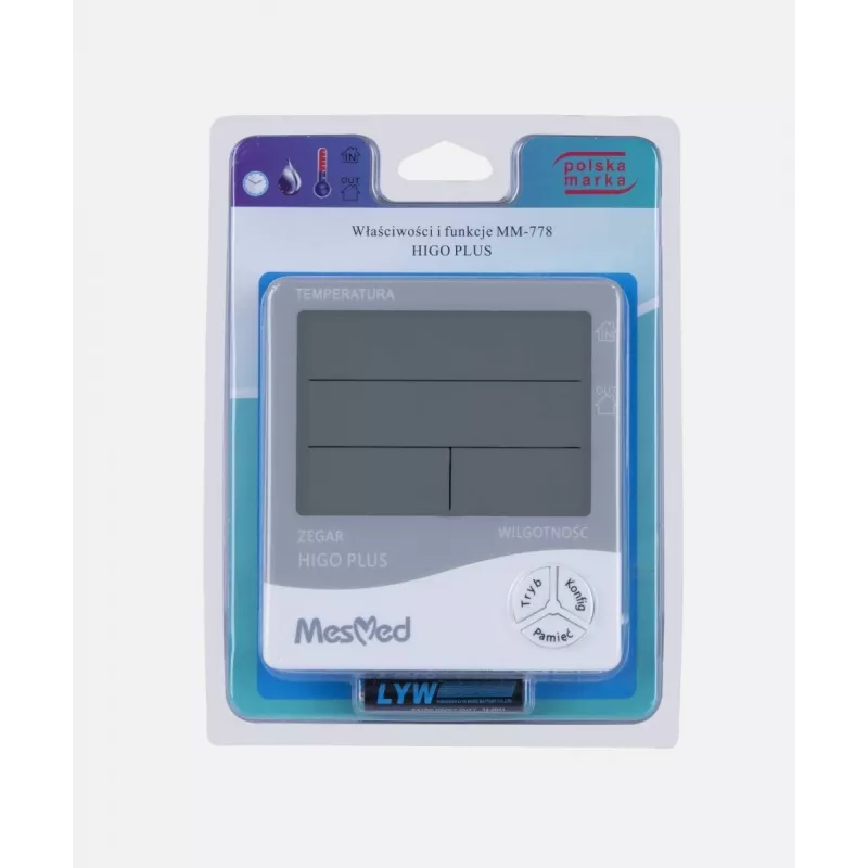 Igrometro digitale Mesmed MM-778 Higo Plus — indicatore di temperatura e umidità