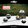 Tagliasiepi a batteria MoWox EHT 6362 Li — portatile, impugnatura girevole, a batteria