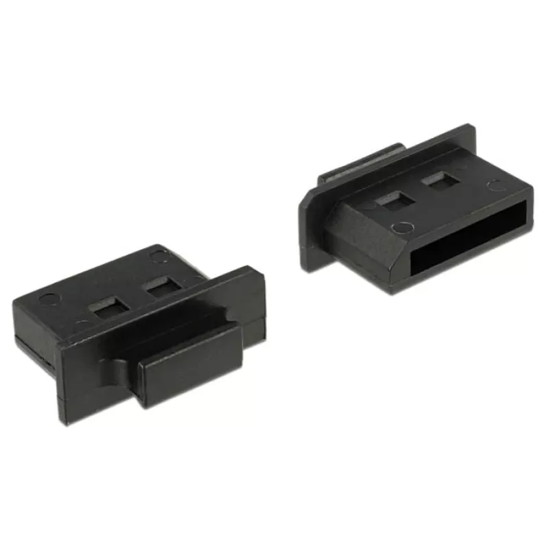 Cappuccio di protezione per connettore femmina DeLOCK 64025 DisplayPort nero