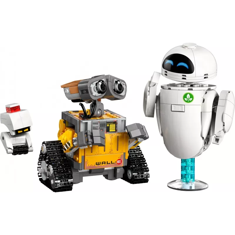 LEGO Disney Pixar 43279 WALL-E ed EVE set di costruzioni, 811 pezzi, 18+