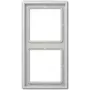 JUNG LS 982 LG - grigio - duromero - senza viti - JUNG - 81 mm - 152 mm
