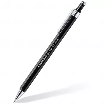 Portamina Staedtler 778 07-9, fusto esagonale, nero, mina 0,7 mm