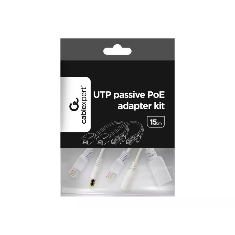 Adattatore PoE Gembird PP12-POE-0.15M-W