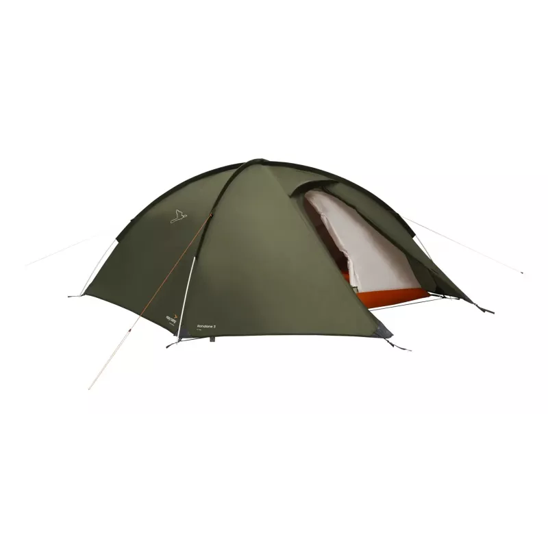 Tenda a cupola/igloo Easy Camp Rondane 3 – 3 posti, sovratelo in poliestere, paleria in alluminio, verde scuro