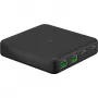 GOOBAY Multiport USB-C PD GaN Caricabatterie da tavolo 65 W, nero