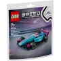30734 Speed Champions F1 ACADEMY Mini-auto, giocattolo da costruzione Polybag