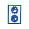 Cornice magnetica A4 Durable 4872-07 blu