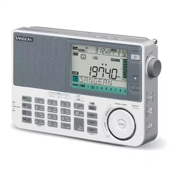 Radio portatile Sangean ATS-909 X2 — bianca — sintonizzatore digitale AM FM SW