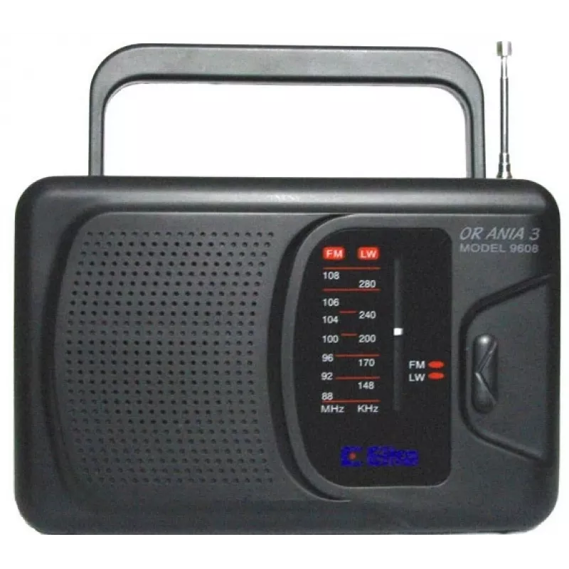 Radio a rete e a batteria FM, LW Eltra Ania