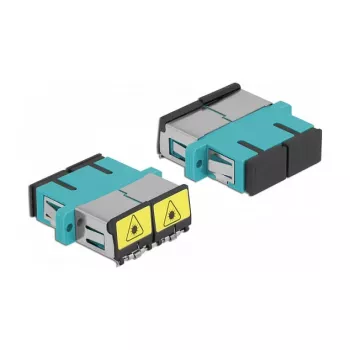 Accoppiatore in fibra ottica DeLOCK 86895 SC duplex femmina-femmina multimodale aqua
