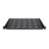 Ripiano Extralink SHELF 1U per armadi a muro da 19 pollici, 1U, 300 mm, nero, metallo