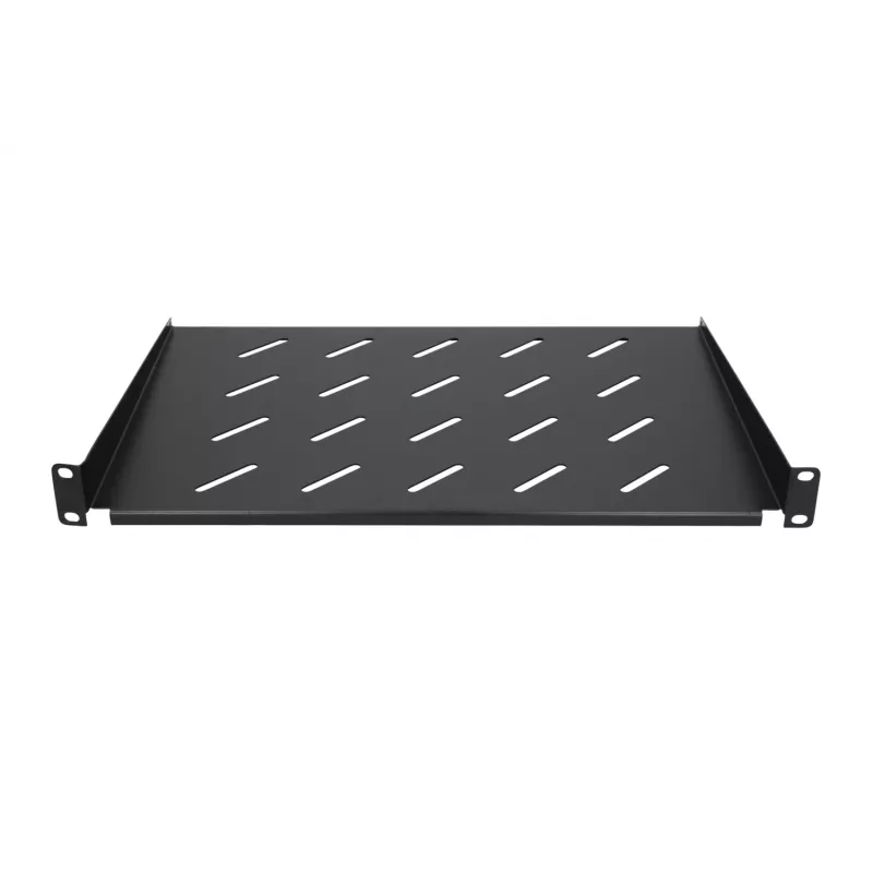 Ripiano Extralink SHELF 1U per armadi a muro da 19 pollici, 1U, 300 mm, nero, metallo