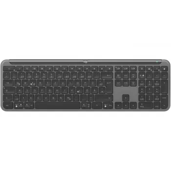 Tastiera Logitech K950 Signature sottile da ufficio RF Wireless + Bluetooth QWERTZ tedesco grafite