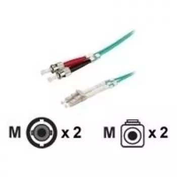 Cavo patch in fibra ottica ROLINE OM3 LC/ST 50/125µm 5m