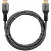 Cavo HDMI Plus High-Speed con Ethernet, 4K @ 60Hz grigio, 0,5 metri