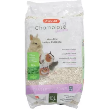 Lettiera agglomerante per gatti ZOLUX Chambiose Nature 10 L – granulato vegetale naturale, 1,5 kg
