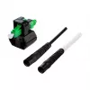 METZ CONNECT kit di montaggio connettore ibrido LC APC OS2, 10 pezzi, per cavo Ø 2,0 + 3,0 mm