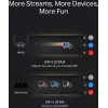 Router da tavolo MERCUSYS MR85X AX3000 dual band Wi-Fi 6, 3000 Mbit/s, 4 antenne, 3 porte Gigabit LAN, nero