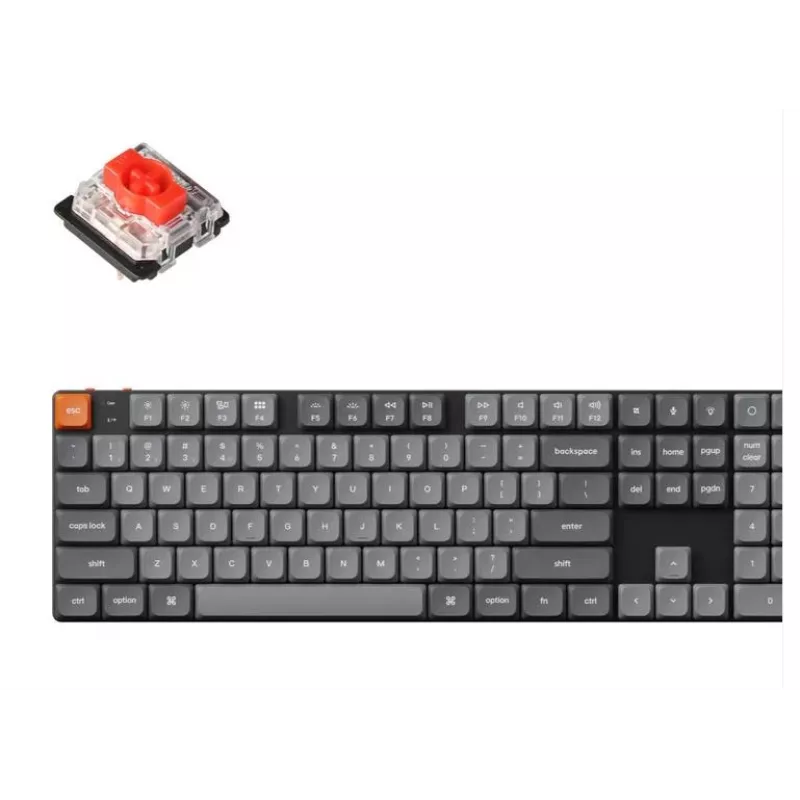 Tastiera meccanica wireless Keychron K5 MAX nero Low Profile